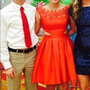 Red prom/hoco dress